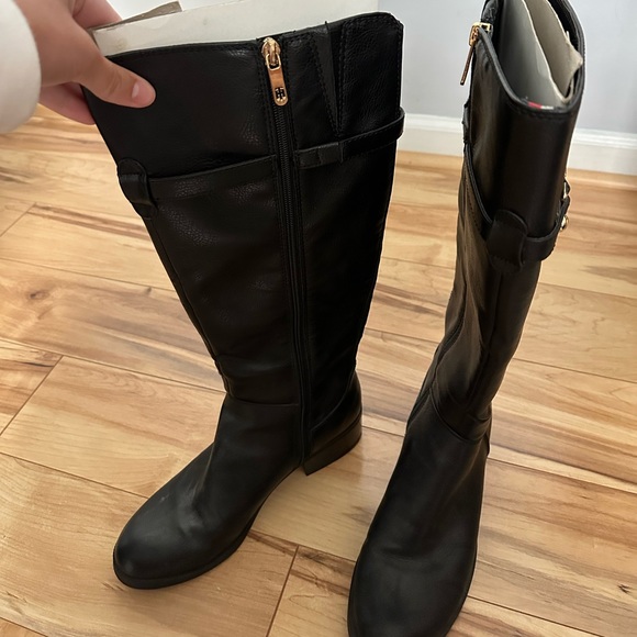 Black Moto Riding Boot - Picture 4 of 5
